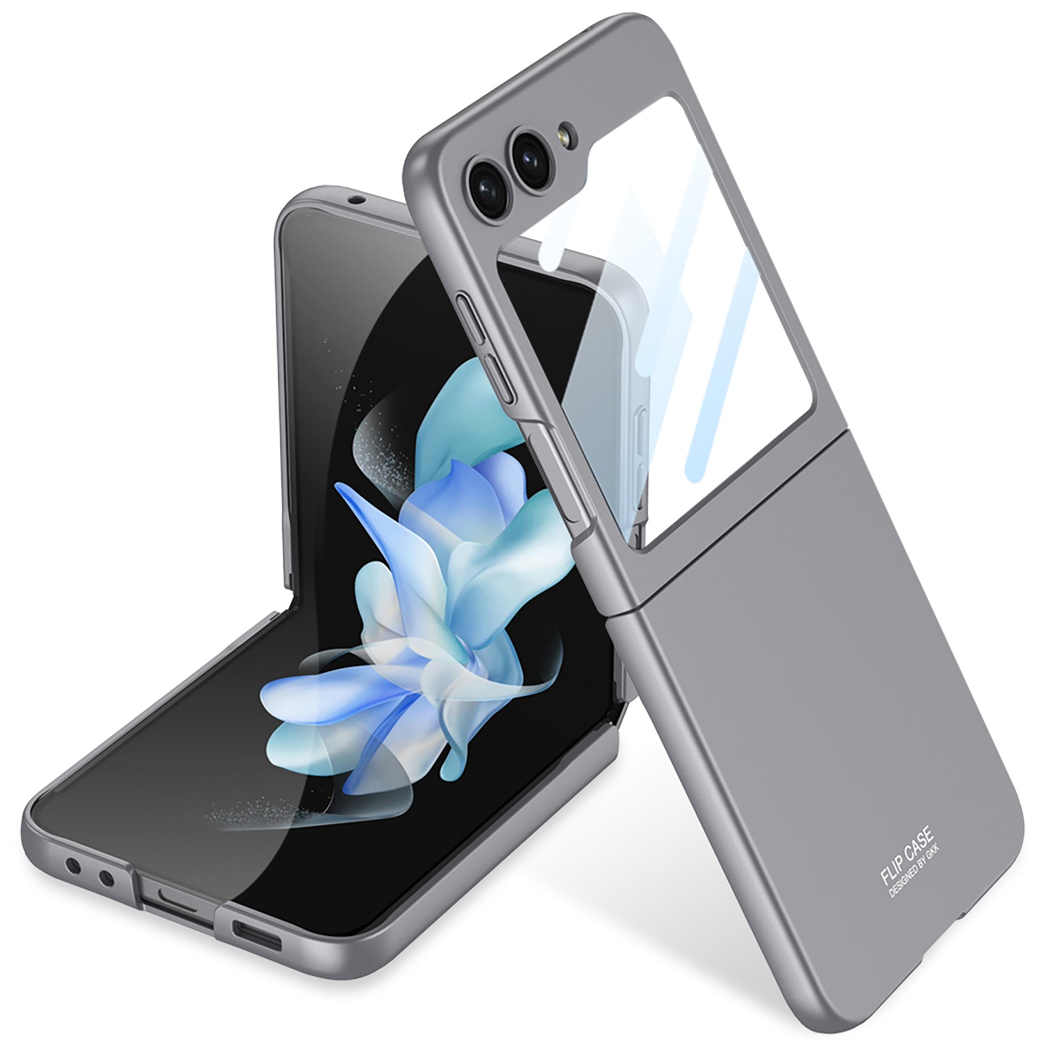 GKK For Samsung Galaxy Z Flip5 5G Phone Case Hard PC Anti-Scratch Phone Cover Small Screen Film GKK For Samsung Galaxy Z Flip5 5G Phone Case Hard PC Anti-Scratch Phone Cover Small Screen Film